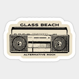 Glass Beach Sticker